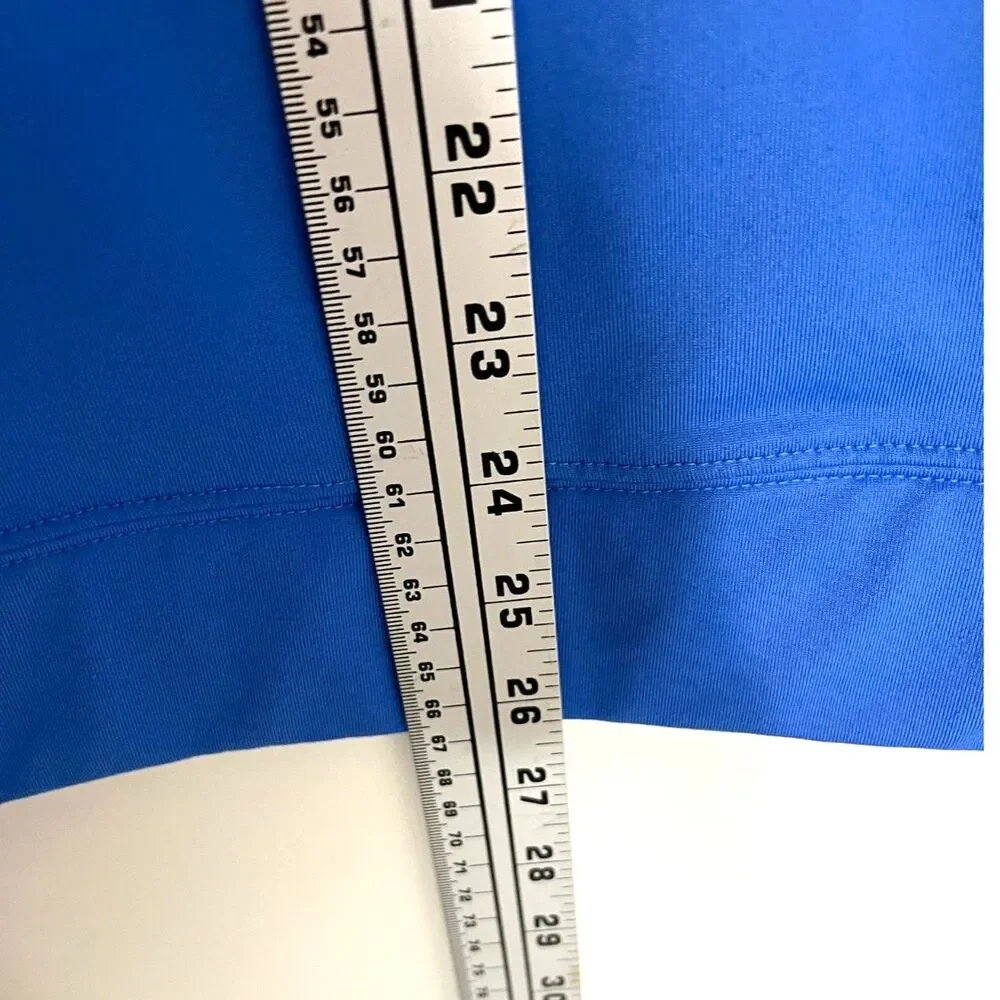 Women's Nike Pro Hyper Warm Hybrid Training Top Blue Large NWOT